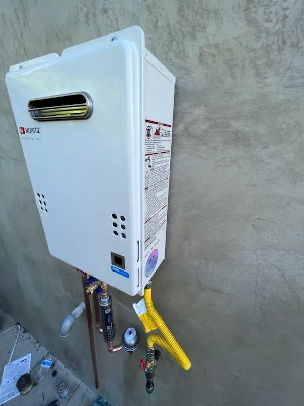 Tankless water heater installation for Douglas Estates homes
